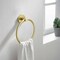 Kibi Circular Bathroom Towel Ring - Brush Gold KBA1406BG - alternate 4